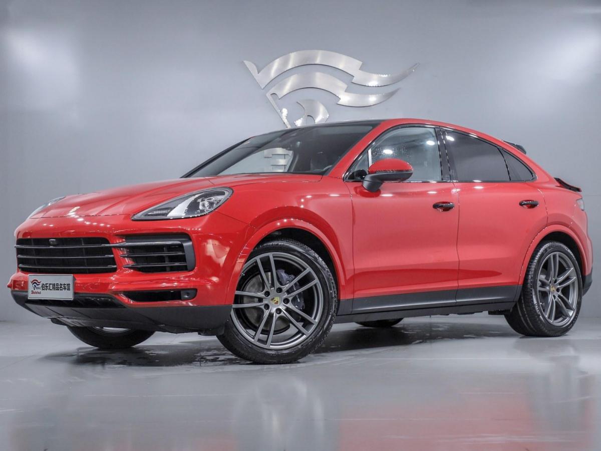 南京2021年3月保时捷卡宴2019款cayennecoupé30t红色手动挡