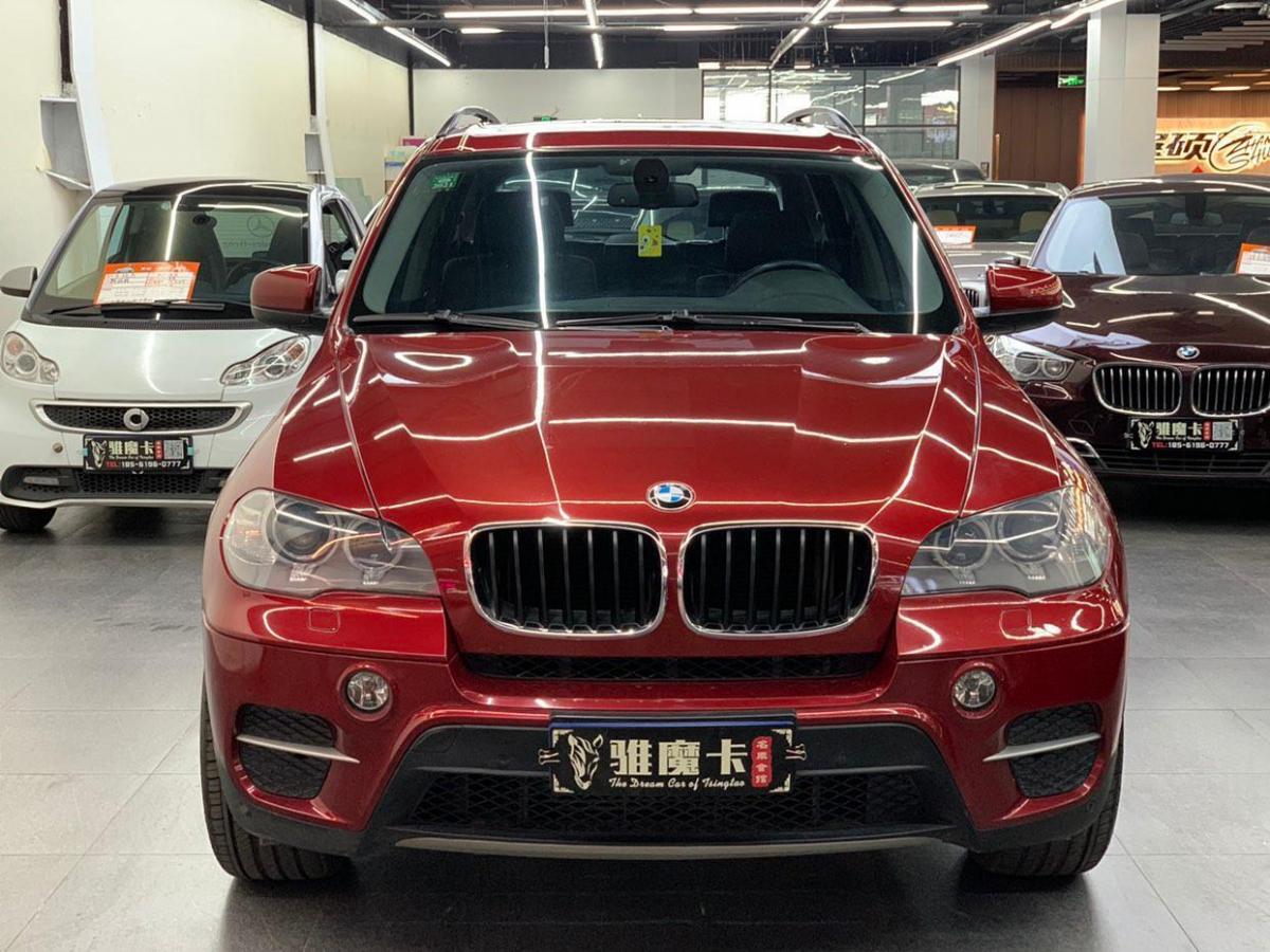 青岛2011年1月宝马宝马x52011款xdrive35i领先型红色手自一体