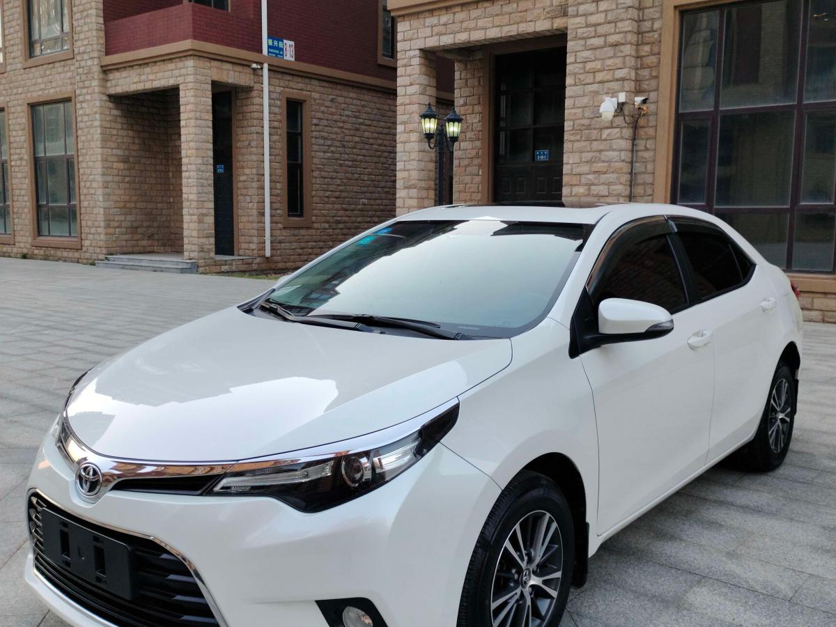 【丹东】2017年6月 丰田 雷凌 2017款 1.2t g cvt精英版 自动档