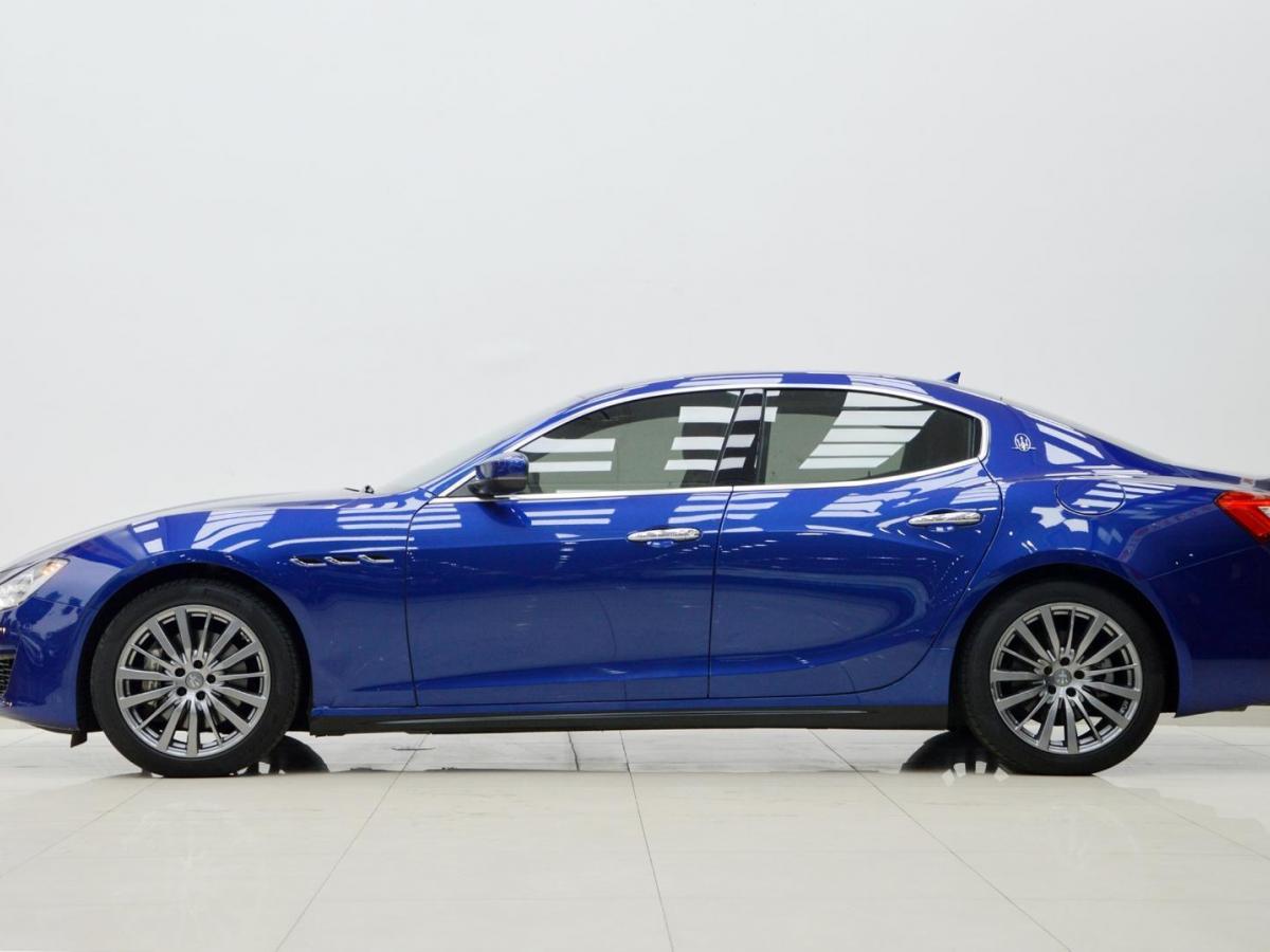 宁波2020年5月玛莎拉蒂ghibli2019款30t350hp标准版国vi蓝色自动档