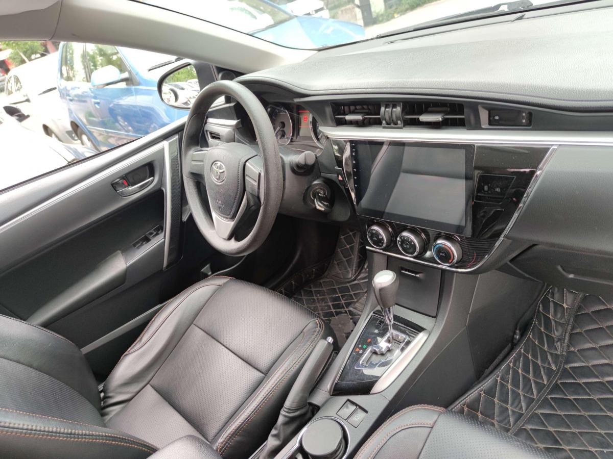 【合肥】2017年6月 丰田 卡罗拉 2017款 1.2t cvt gl-i 自动档