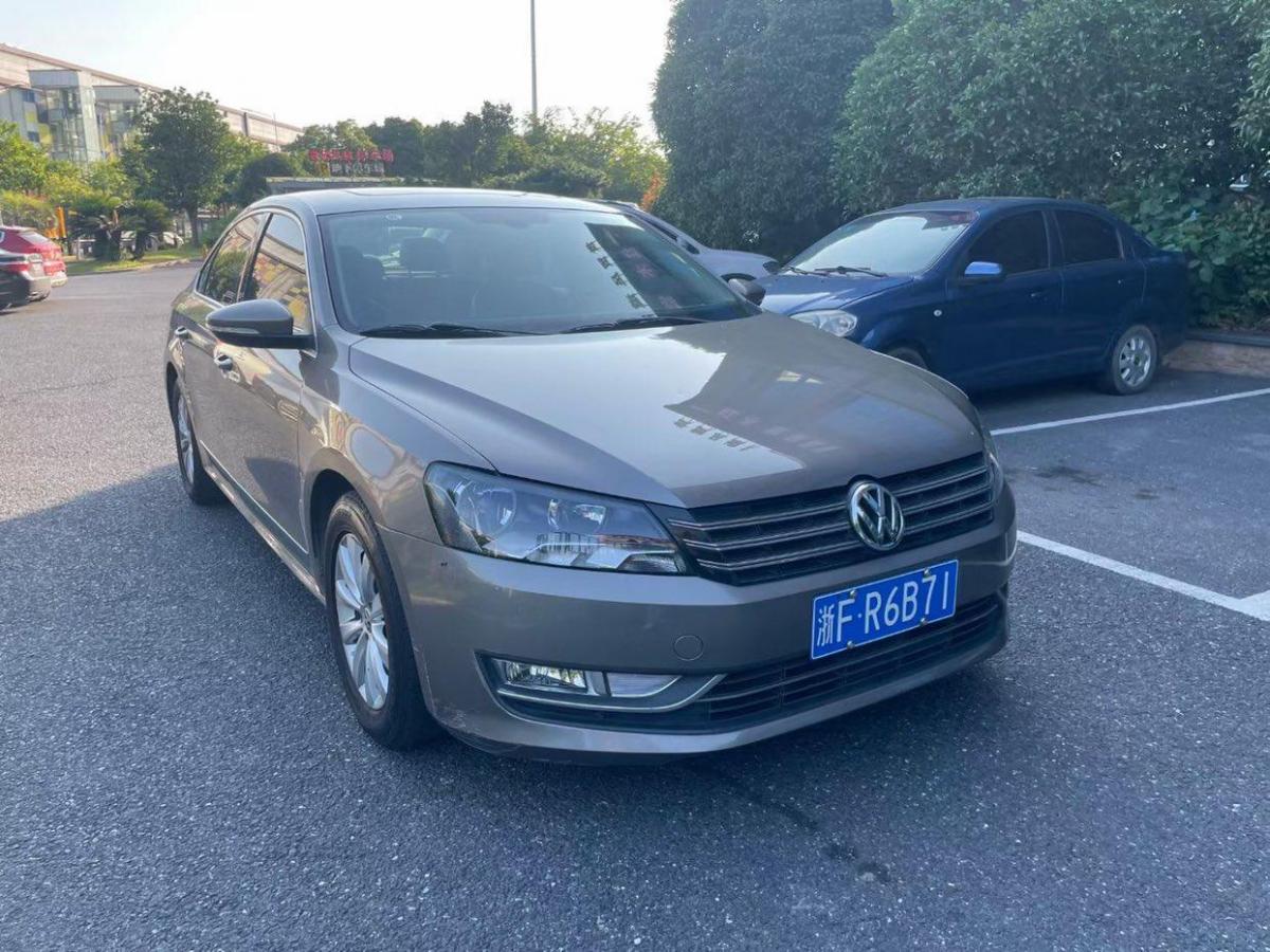 【嘉兴】2014年2月 大众 帕萨特 2014款 1.8tsi dsg尊荣版 自动档