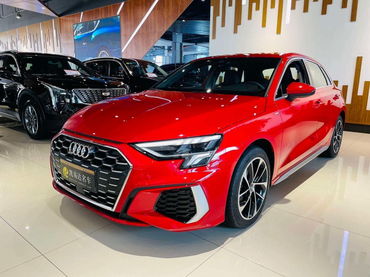 徐州2021年7月奥迪奥迪a32021款sportback35tfsi进取运动型红色自动档