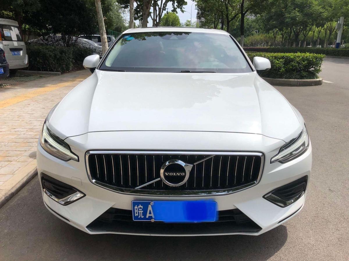 【合肥】2020年11月 沃尔沃 s60l 2020款 t3 智行豪华版 白色 手自