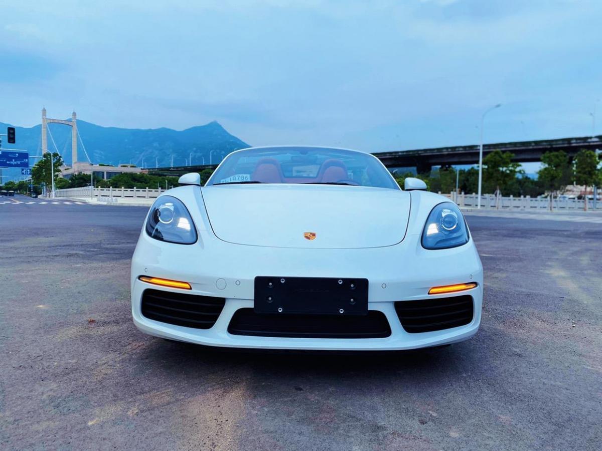 福州2020年4月保時捷boxster2002款boxster美規版白色手自一體