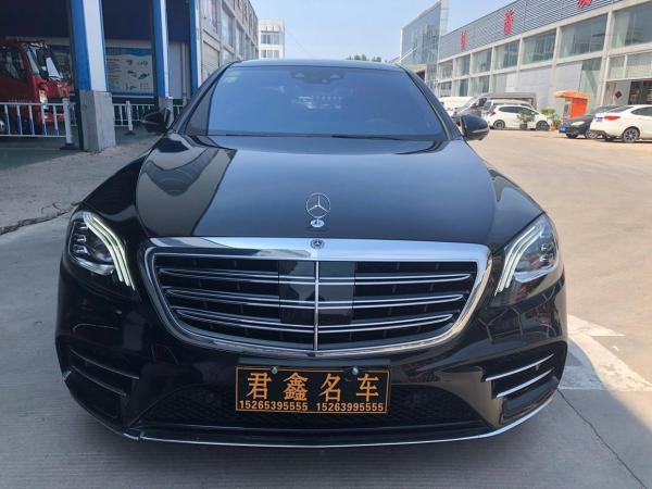 奔驰 奔驰S级  2019款 S 450 L 4MATIC 臻藏版