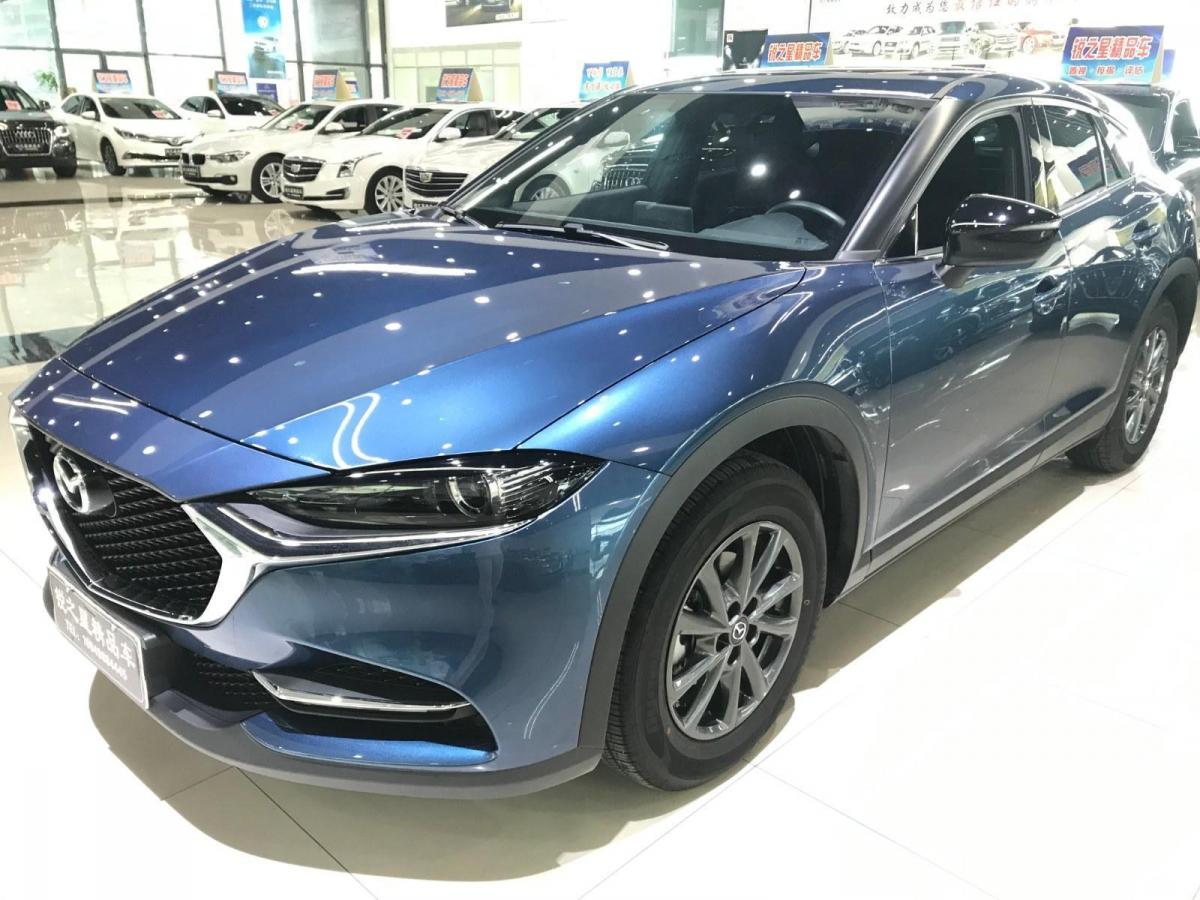 合肥2021年6月马自达cx42021款20l自动两驱蓝天活力版蓝色自动档