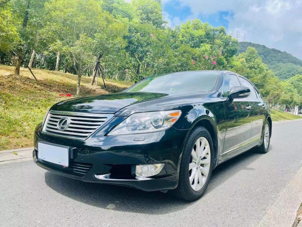 台州2010年6月雷克萨斯ls2010款460l黑色手自一体