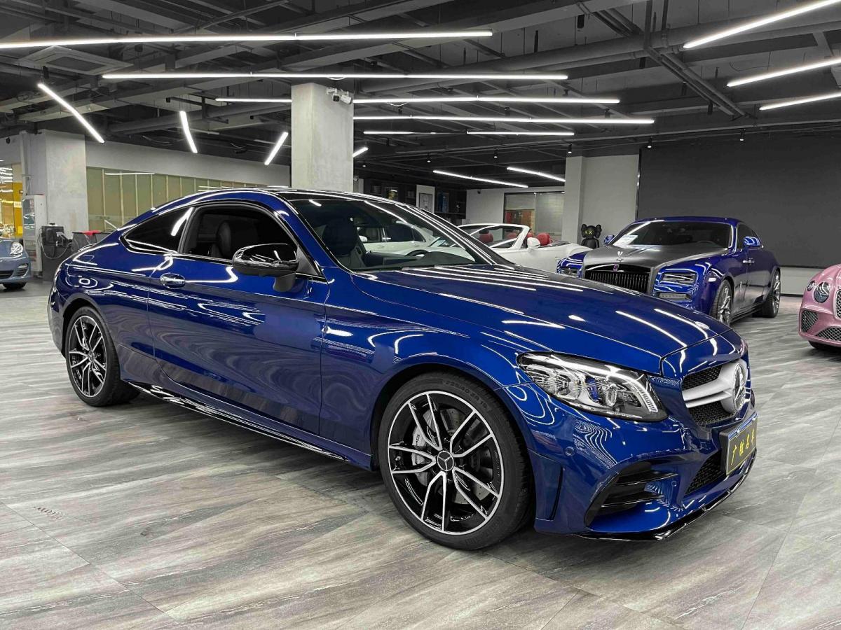 奔馳 奔馳c級amg 2019款 amg c 43 4matic 轎跑車圖片