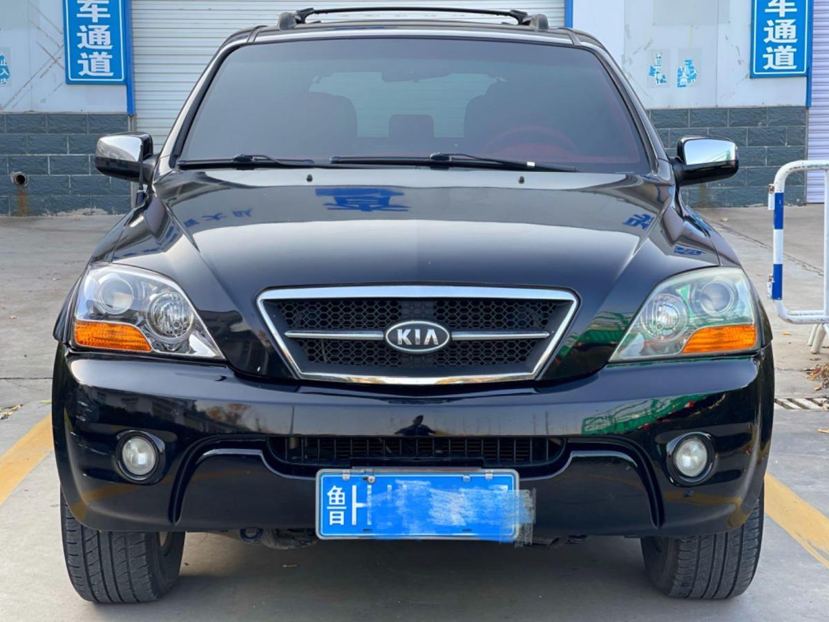 济宁2007年10月起亚索兰托2006款38l汽油舒适版黑色自动档