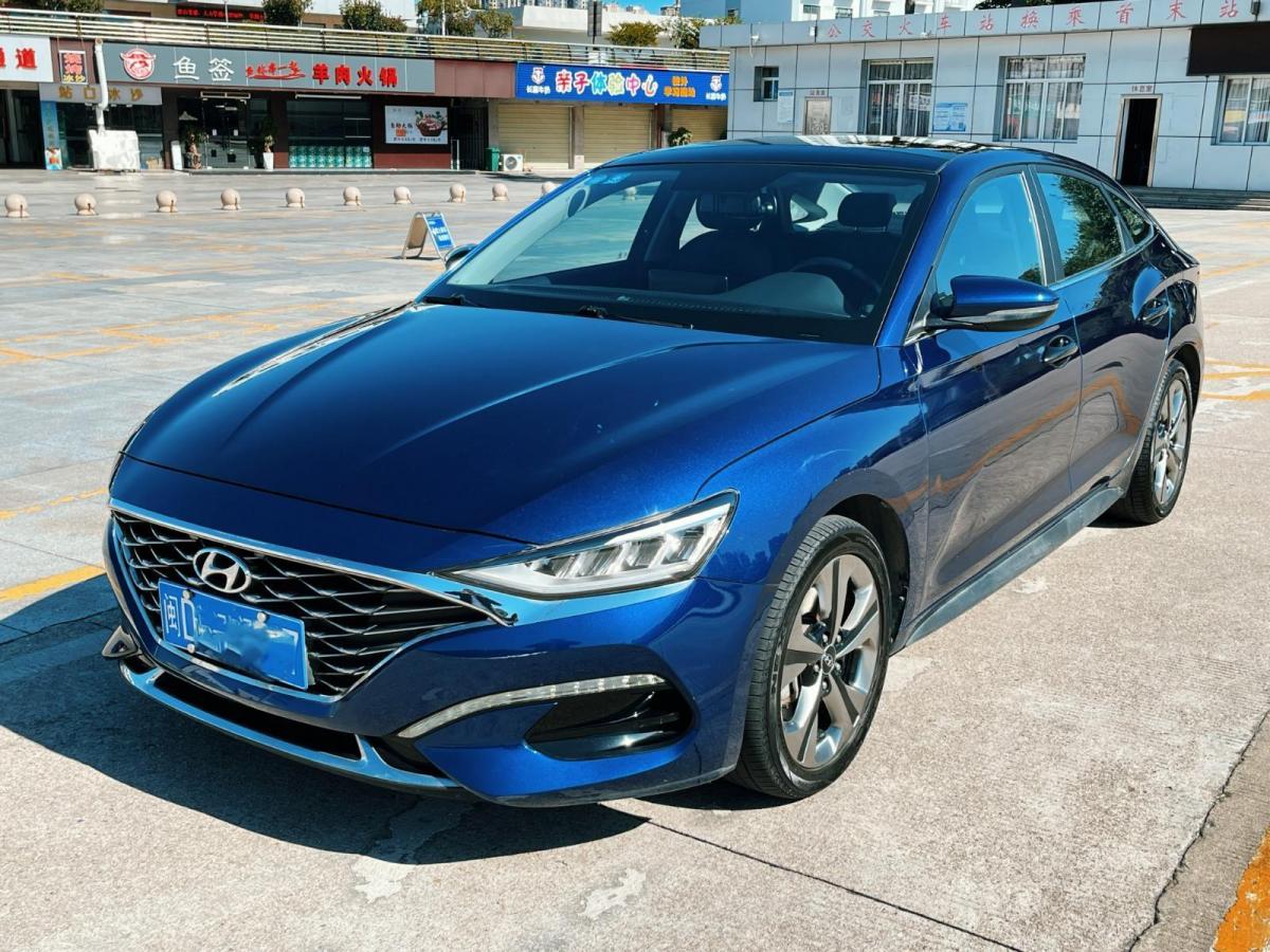 龙岩2020年1月现代菲斯塔2019款280tgdi智速版蓝色自动档