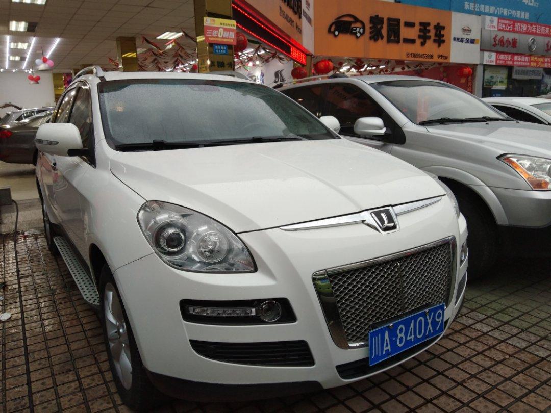 成都2014年01月纳智捷大7suv2013款22t锋芒旗舰型白色自动档