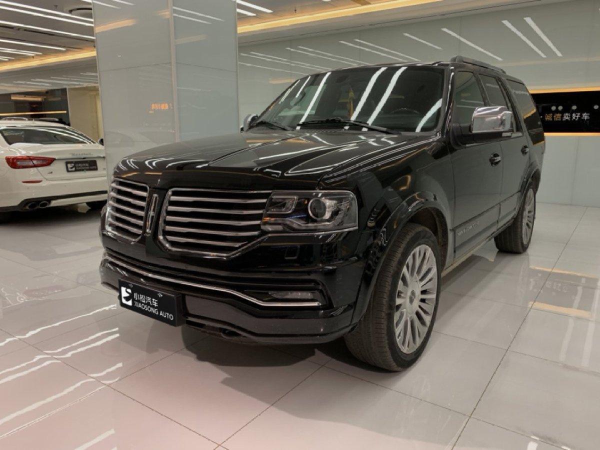 唐山2017年3月林肯领航员2017款35t黑色手自一体