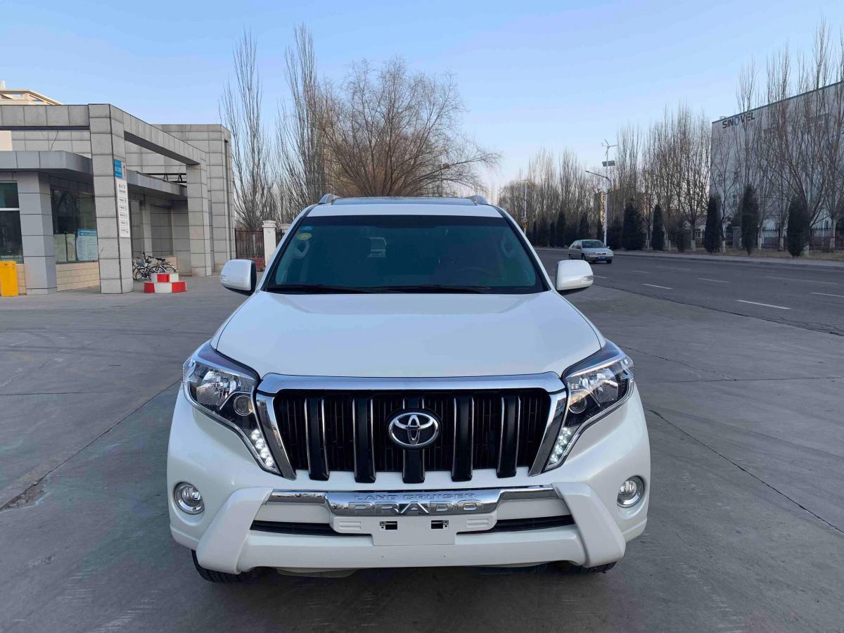 包头2016年11月丰田普拉多2016款27l标准版白色自动档