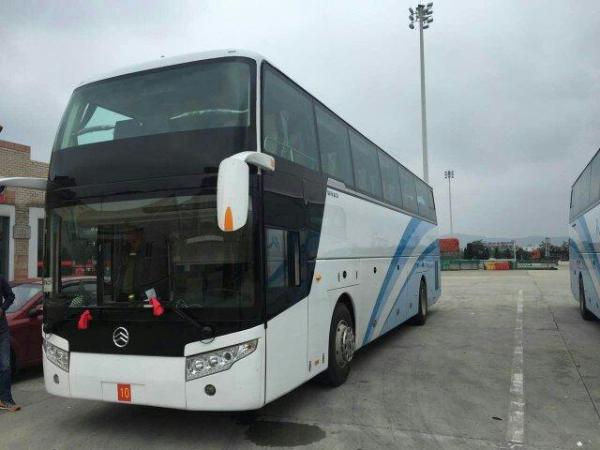 【周口】2015年12月 金龙一层半客车 白色 手动挡