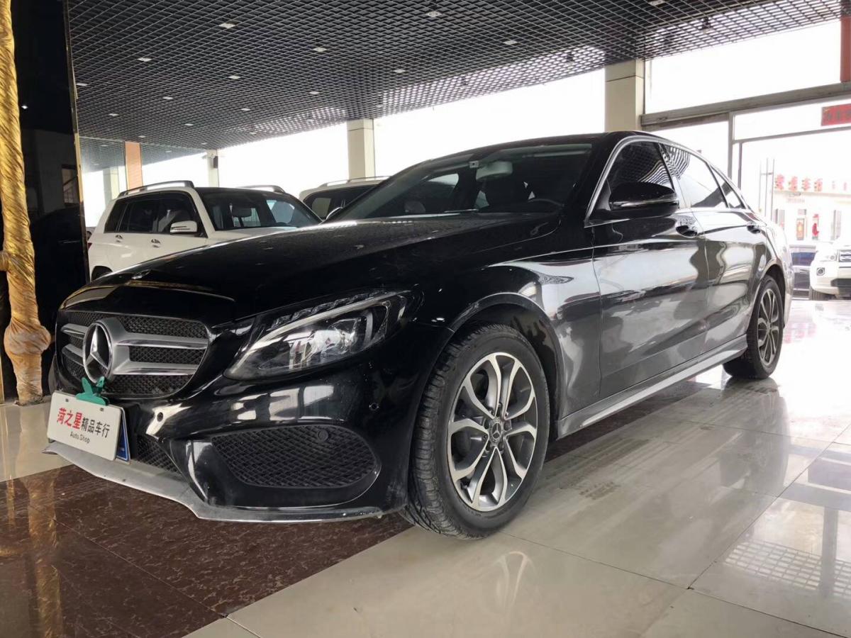 菏泽2018年01月奔驰奔驰c级2018款c18016t