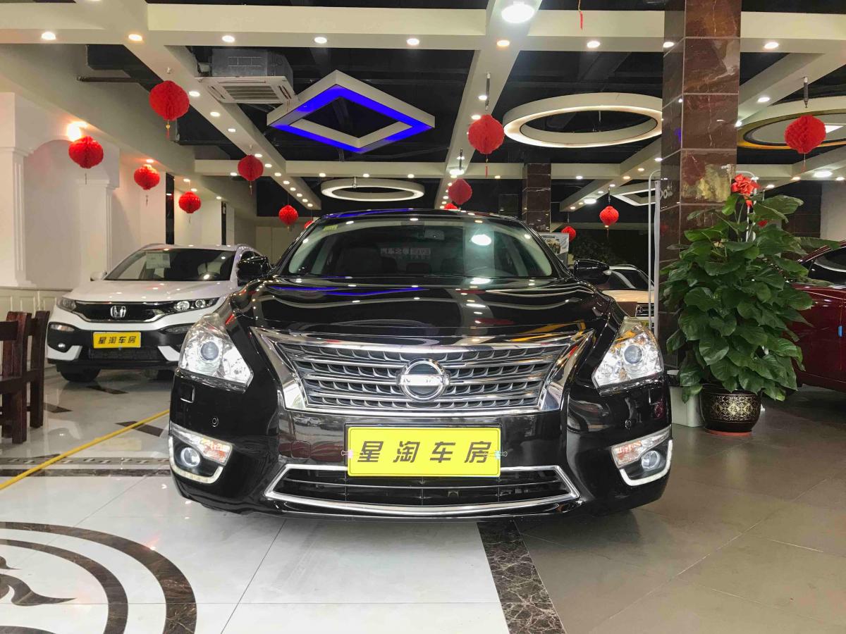 海口2014年11月日产天籁2014款公爵xvvip25lcvt尊领版黑色自动档