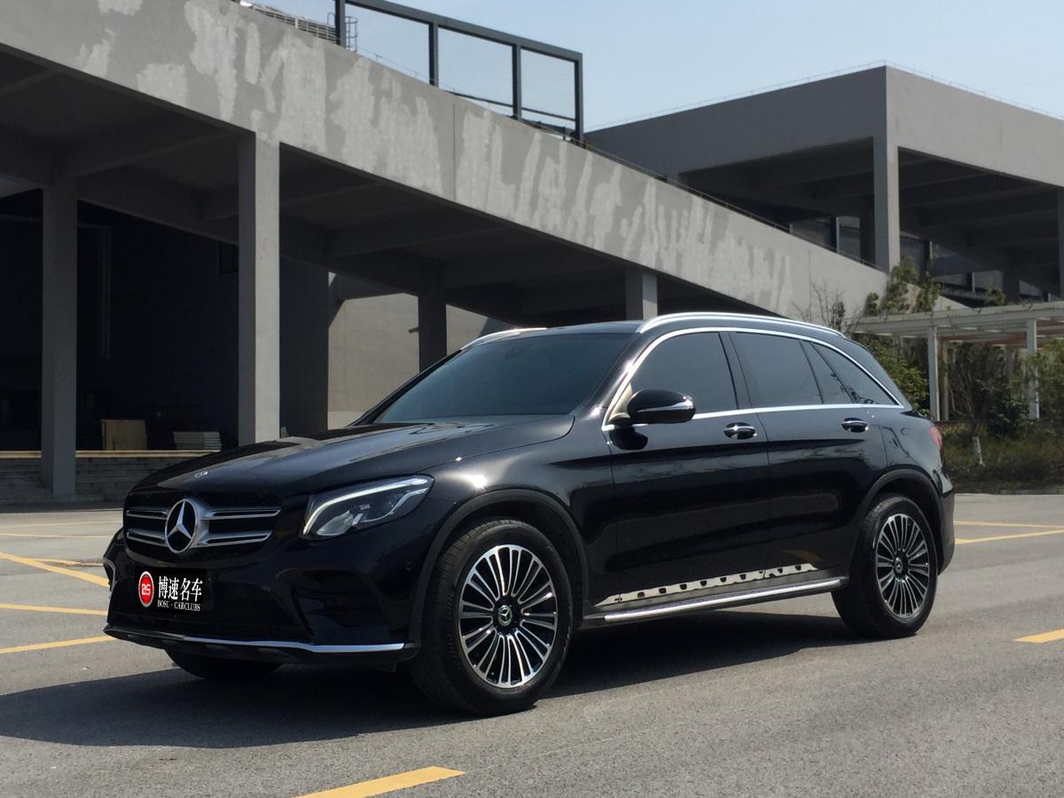 苏州2017年6月奔驰奔驰glc2018款glc2604matic动感型黑色手自一体