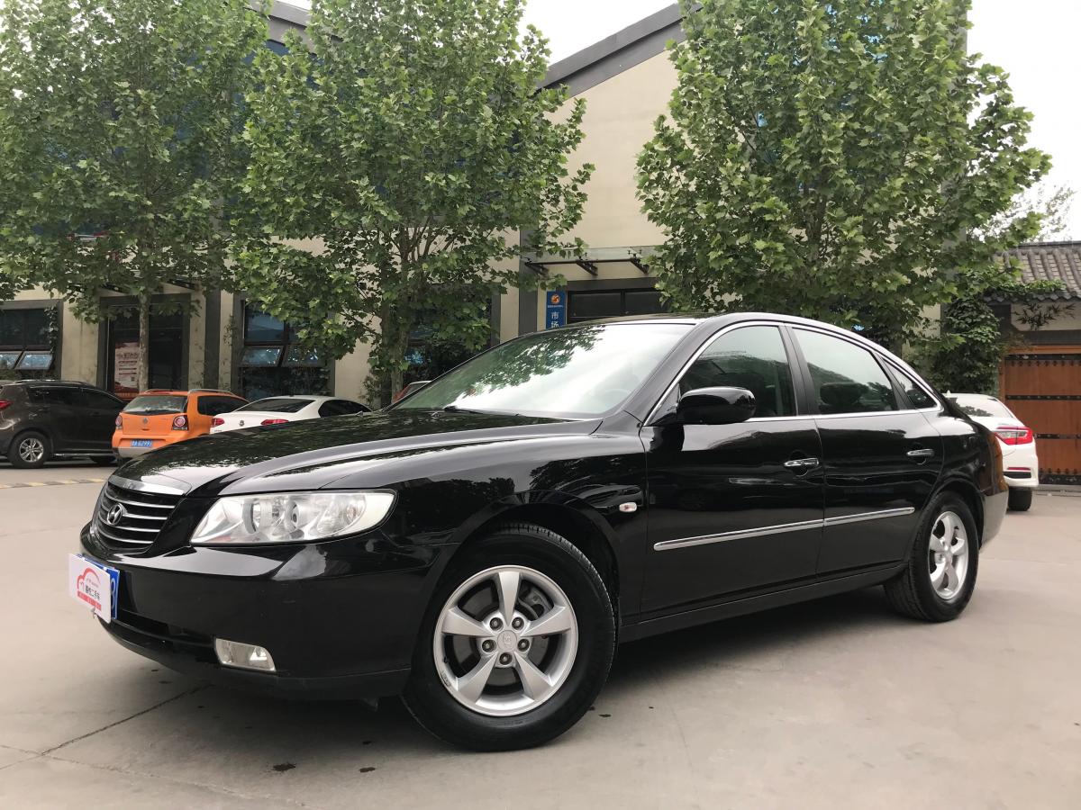 济南2008年9月现代雅尊27顶级型黑色自动档