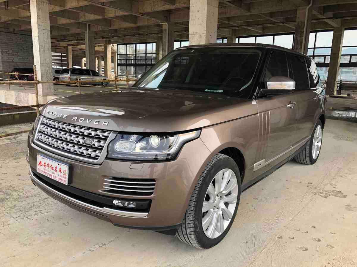 贵阳2017年2月路虎揽胜行政版2016款30tscvoguese创世加长版汽油型