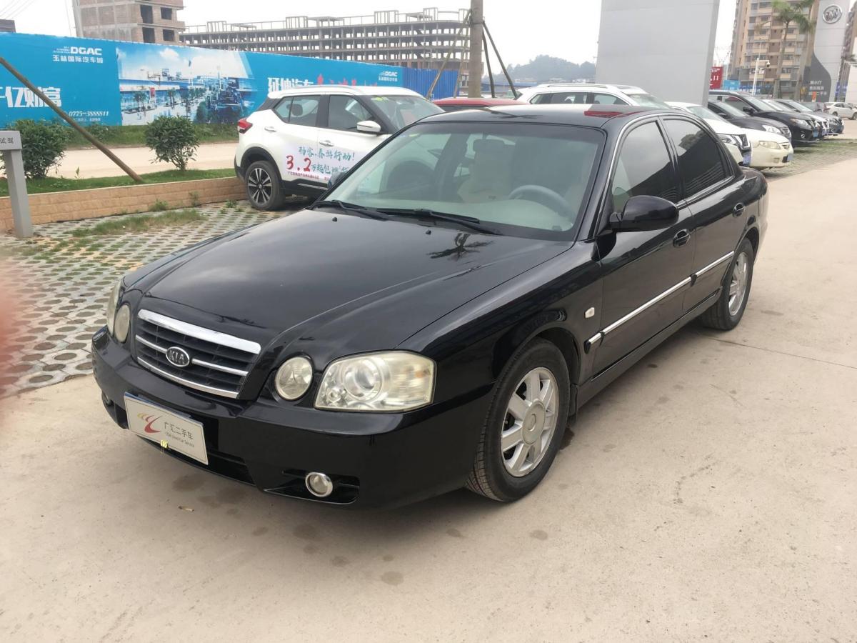 南宁2006年7月起亚远舰2006款20l自动尊贵版gls黑色自动档