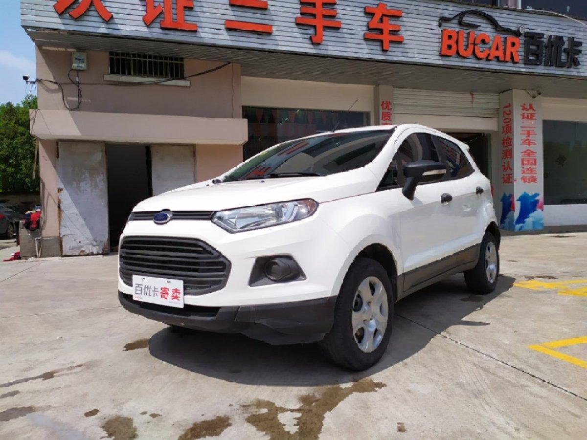 金华2016年4月福特翼搏2013款15l手动舒适型白色手动挡