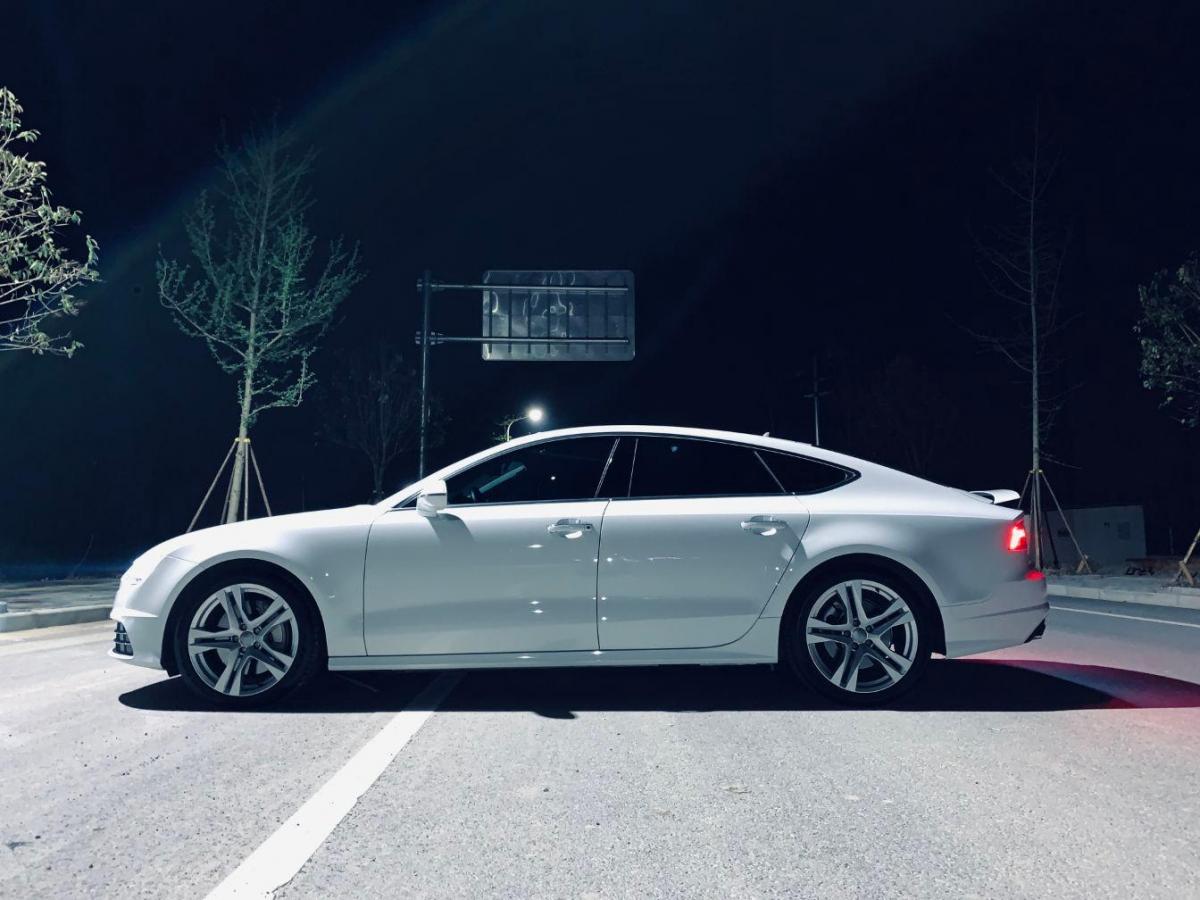 嘉兴2018年6月奥迪奥迪a72017款50tfsiquattro舒适型白色自动档