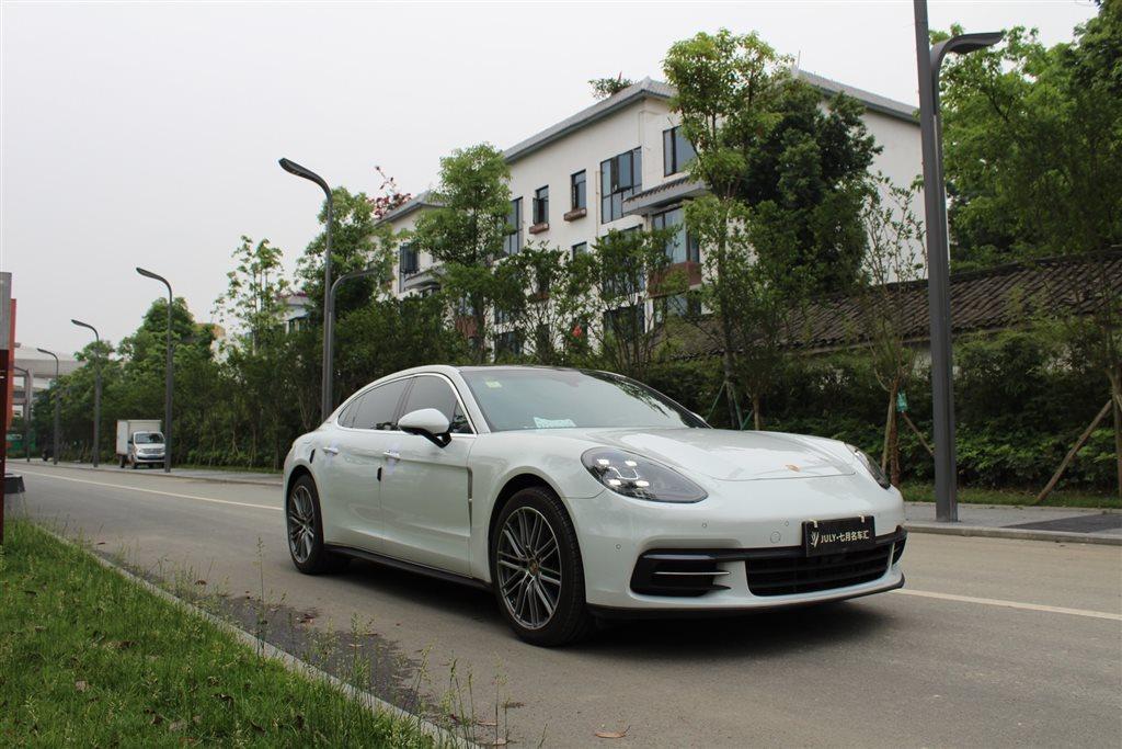重庆2018年9月保时捷panamera2017款panamera4行政加长版30t白色自动