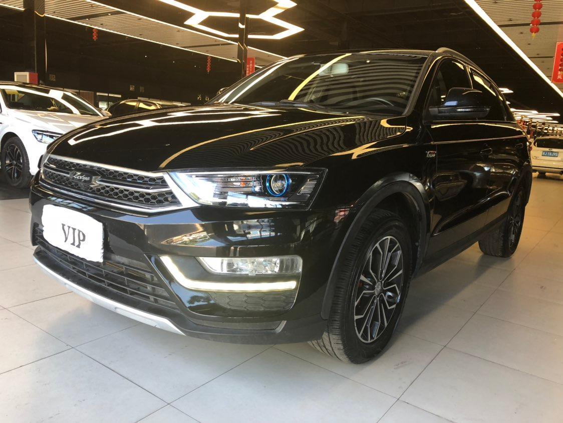 台州2017年8月众泰sr72017款15t手动魔方之梦版黑色手动挡