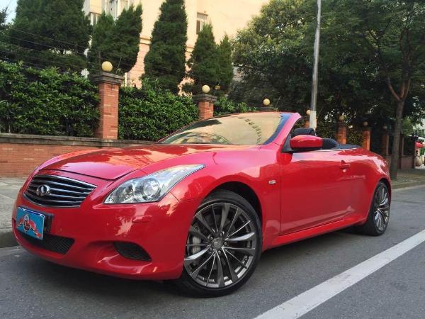 【中国】2014年5月 英菲尼迪 g 37 敞篷 3.7 合金版 红色 手自一体