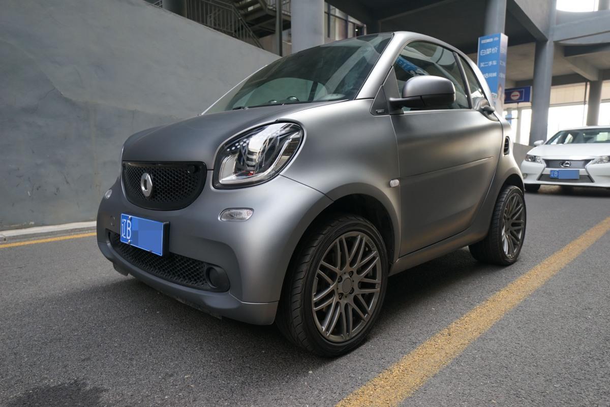 大连2019年5月smartfortwo2018款09t66千瓦硬顶耀目灰特别版灰色自动