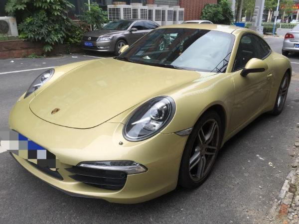 【合肥】2013年11月 保时捷 911 carrera 3.4 香槟色 自动档