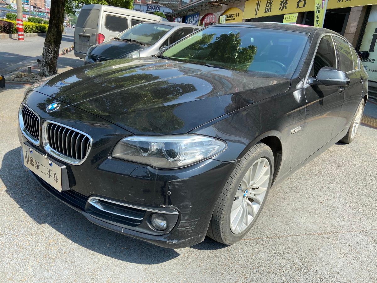 萍乡2017年3月宝马宝马5系2017款525li领先型黑色手自一体