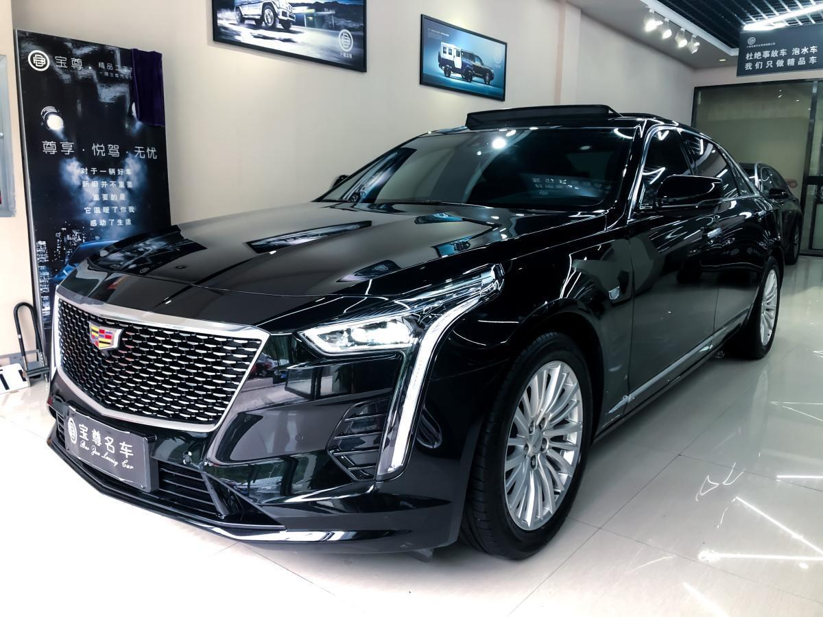 十堰2020年5月凯迪拉克ct62020款28t豪华型黑色手自一体