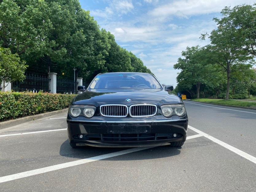 绍兴2005年6月宝马宝马7系2004款760li黑色手自一体