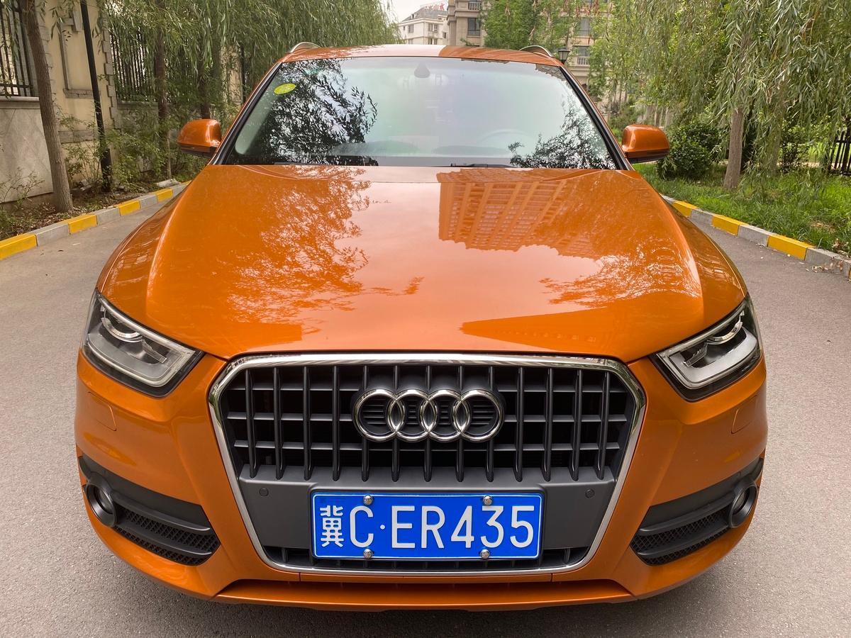 秦皇岛2016年1月奥迪奥迪q32015款35tfsiquattro舒适型橙色自动档