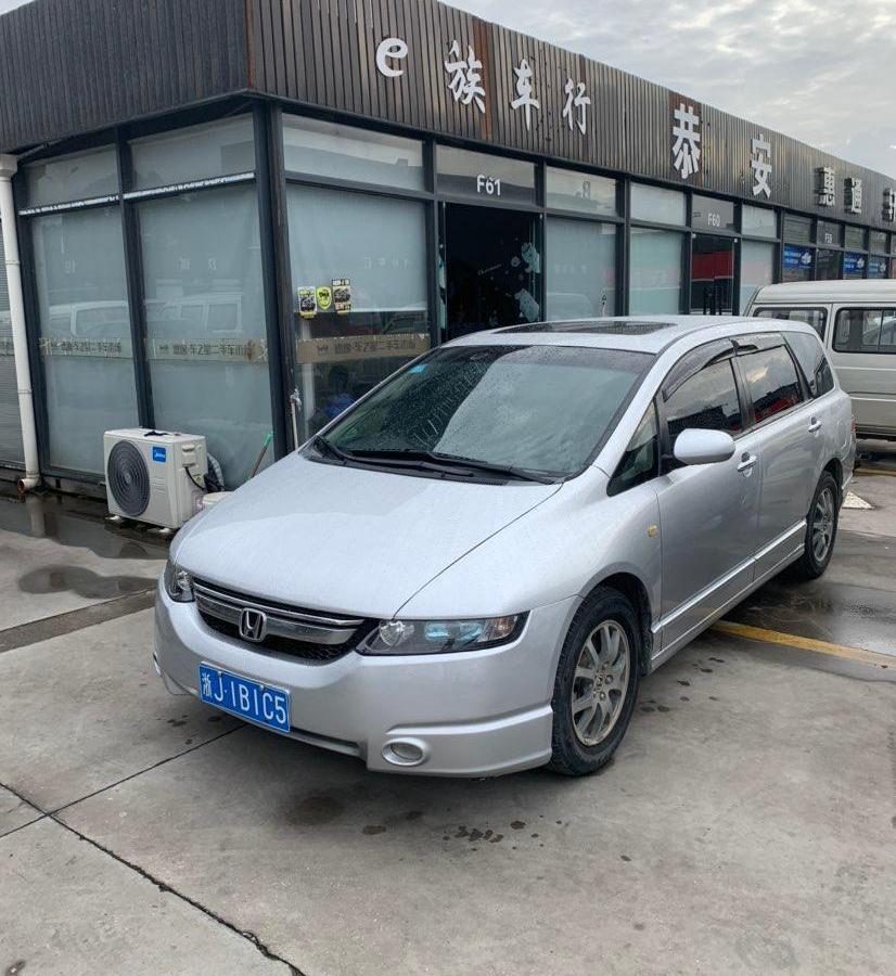 台州2008年6月本田奥德赛2008款24l豪华版香槟色手自一体