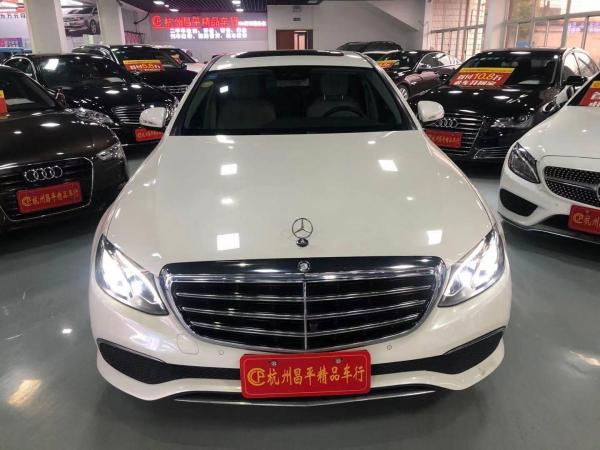 奔驰 奔驰E级  2017款 E 200 L 4MATIC