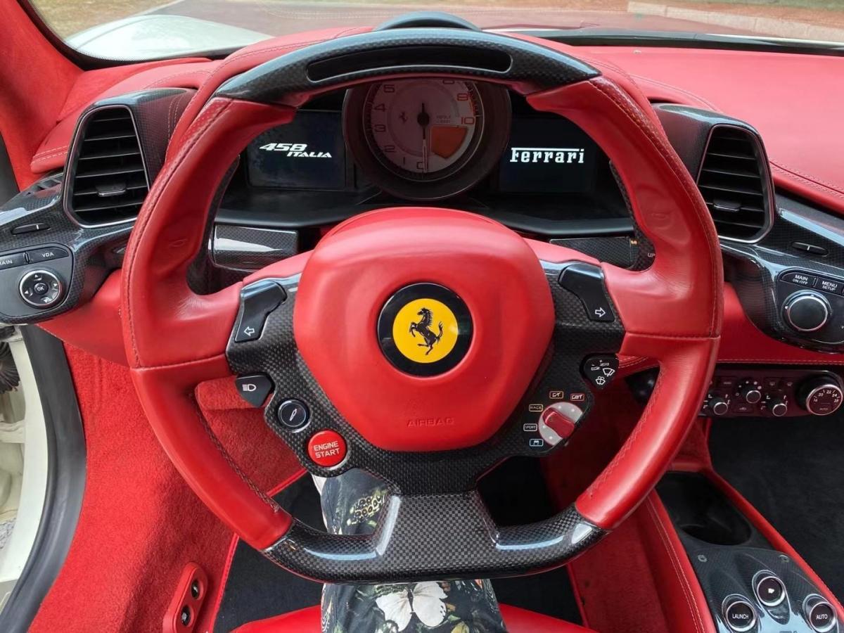 法拉利 458 2013款 4.5l spider图片
