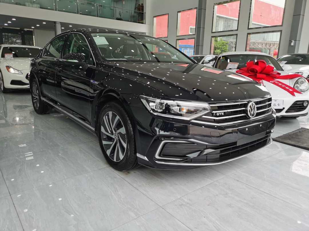 西安2021年3月大众迈腾gte插电混动2020款gte豪华型黑色自动档