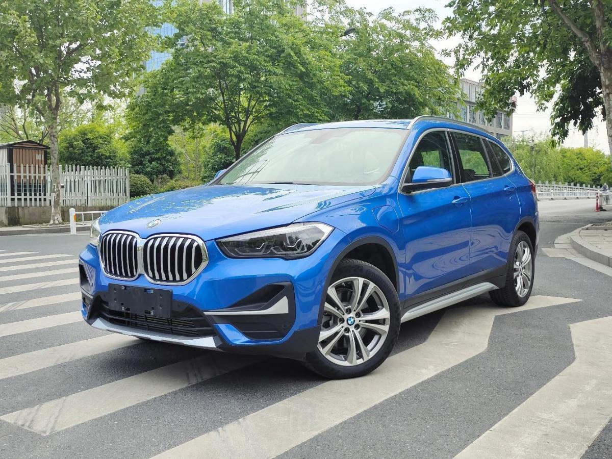 杭州未上牌宝马宝马x1新能源2020款xdrive30le尊享型蓝色手自一体