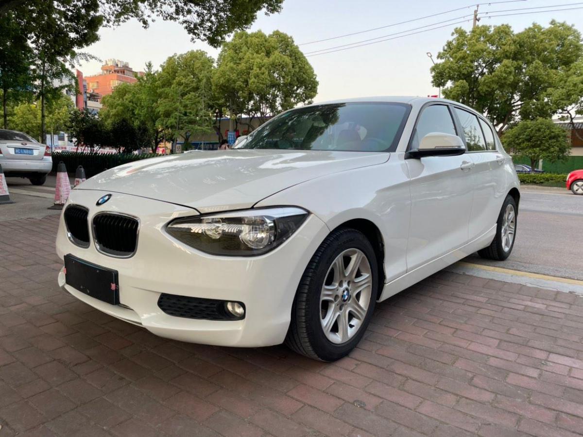 温州2012年10月宝马宝马1系2012款116i都市型白色手自一体