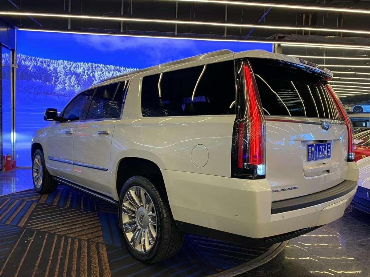 凱迪拉克 凱雷德escalade 2017款 6.2l esv鉑金版加長型圖片