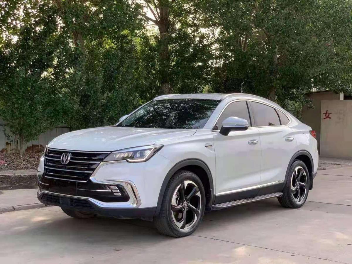 唐山2020年4月长安cs85coupe2019款20t动版白色自动档