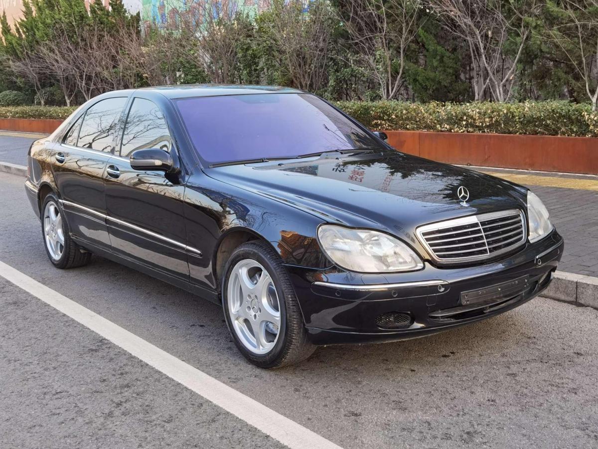 【淄博】2001年6月 奔驰 奔驰s级 2000款 s500 5.0l 手自一体