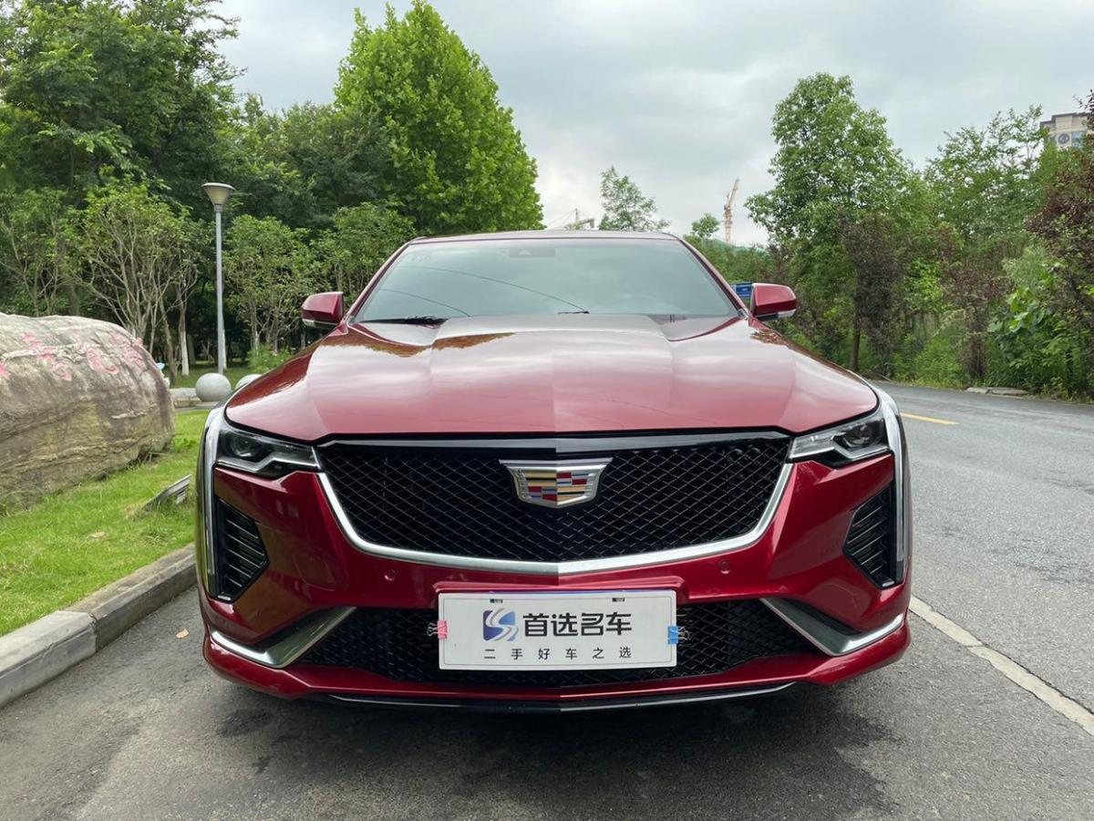 【合肥】2020年5月 凯迪拉克 ct4 2020款 28t 精英型 红色 手自一体