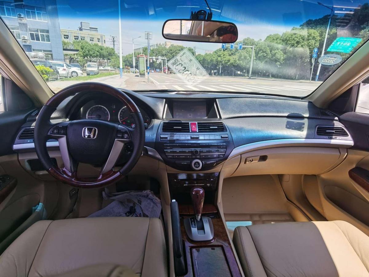 【温州】2011年10月 本田 雅阁 2011款 2.0l ex 自动档