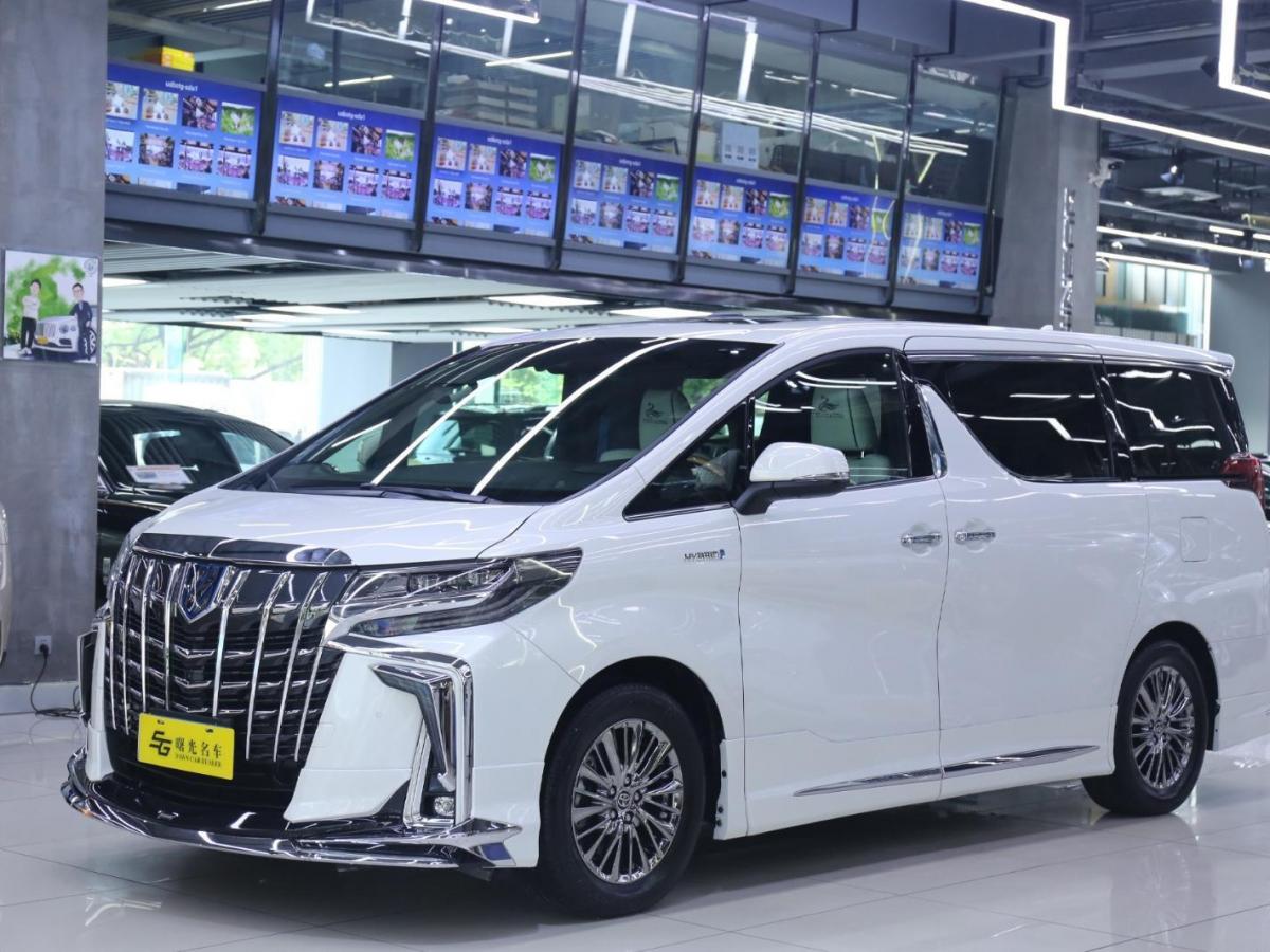 丰田 埃尔法 2.5l 蒙娜丽莎 白天鹅图片