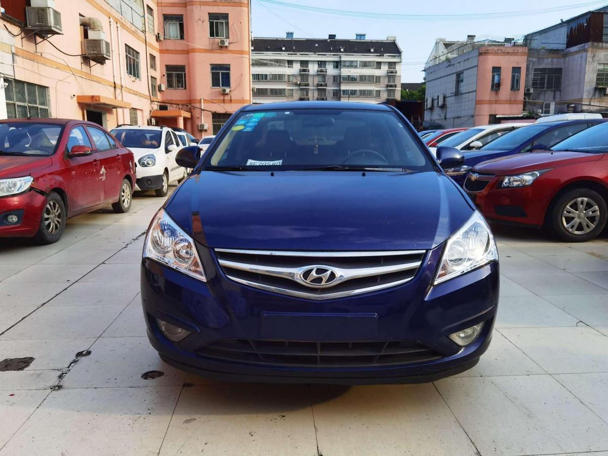 【绍兴】2010年1月 现代 悦动 2010款 1.6l at gls 蓝色 自动档