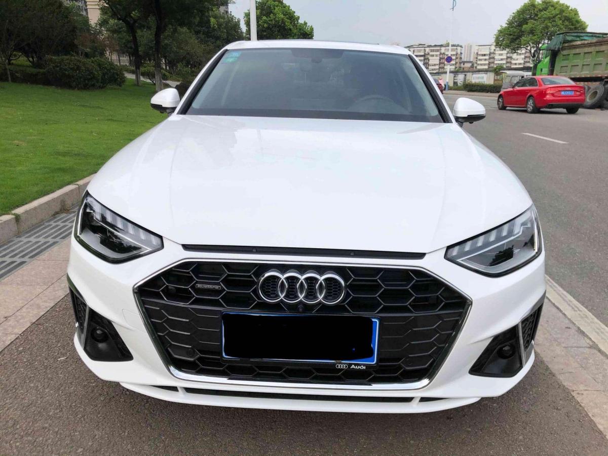 温州2021年6月奥迪奥迪a42021款avant先锋派40tfsi豪华动感型白色自动